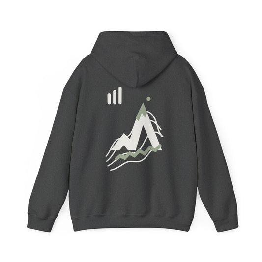 MOUNTURNIC Ridge Signal Backprint Hoodie — product view 2