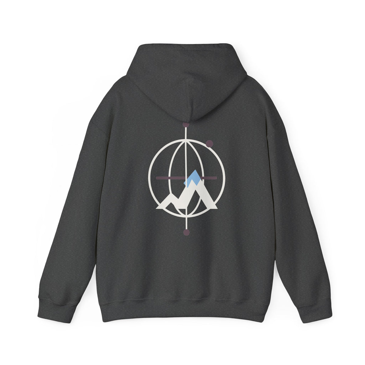 MOUNTURNIC Night Meridian Backprint Hoodie — product view 2