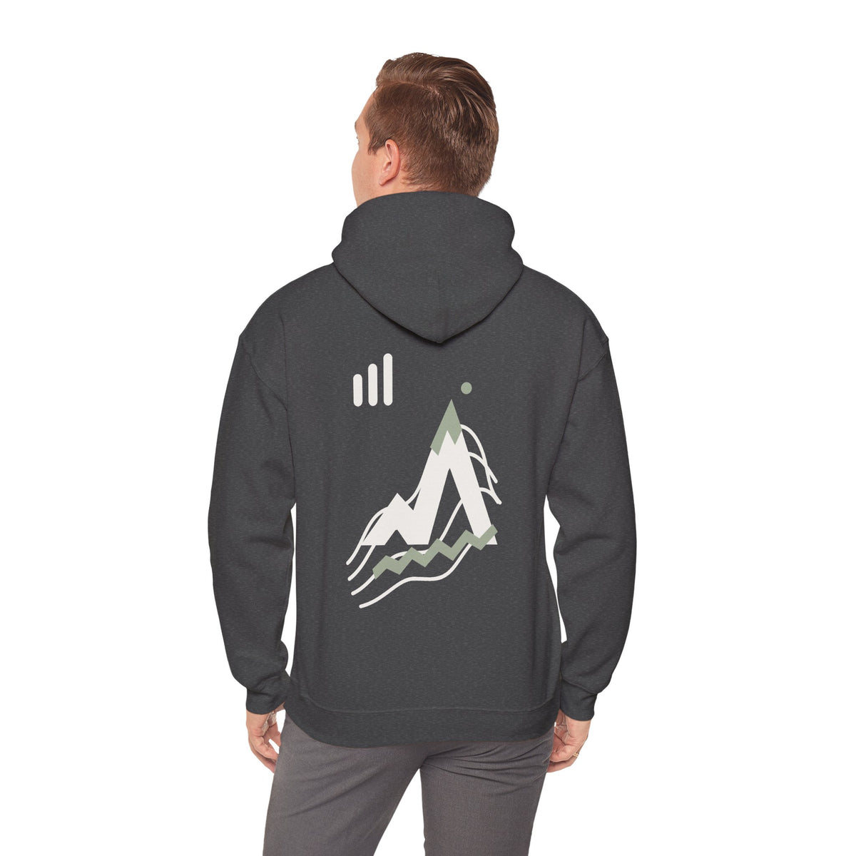 MOUNTURNIC Ridge Signal Backprint Hoodie — product view 7
