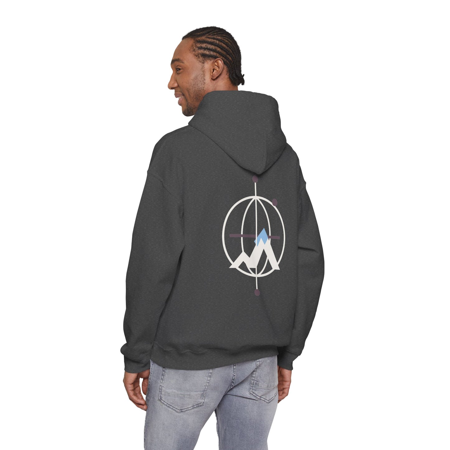 MOUNTURNIC Night Meridian Backprint Hoodie — product view 8