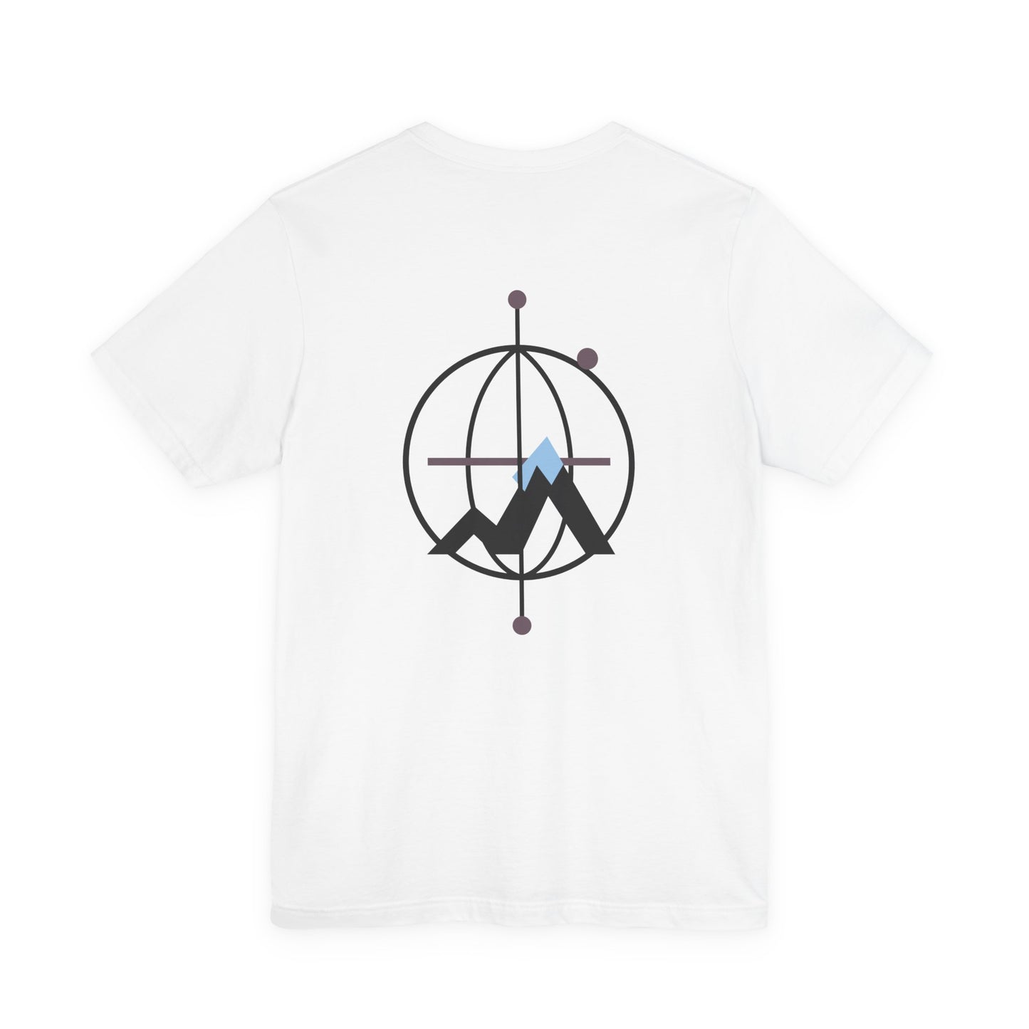 MOUNTURNIC Night Meridian Unisex Tee — product view 3