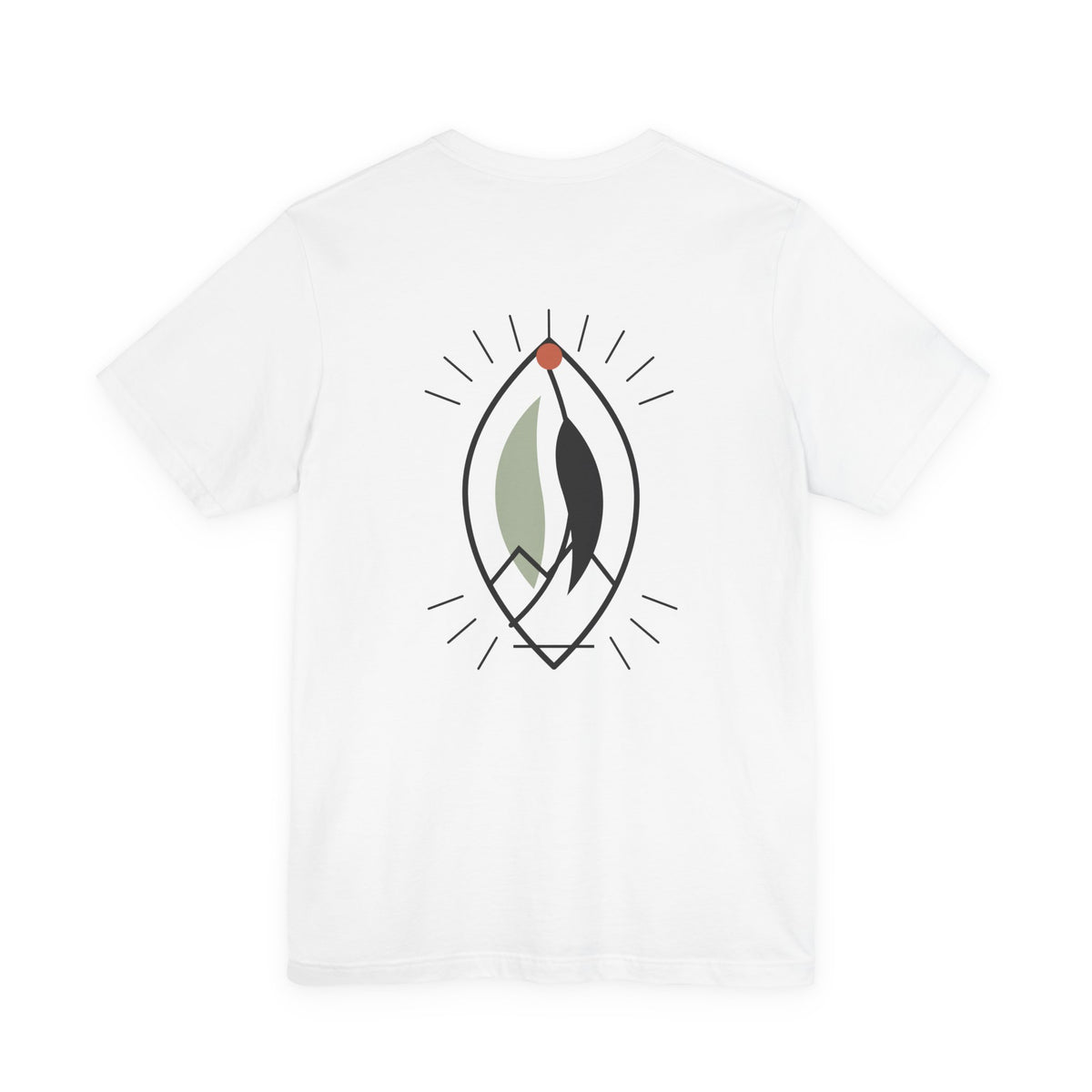 MOUNTURNIC Wild Quiet Unisex Tee — product view 3