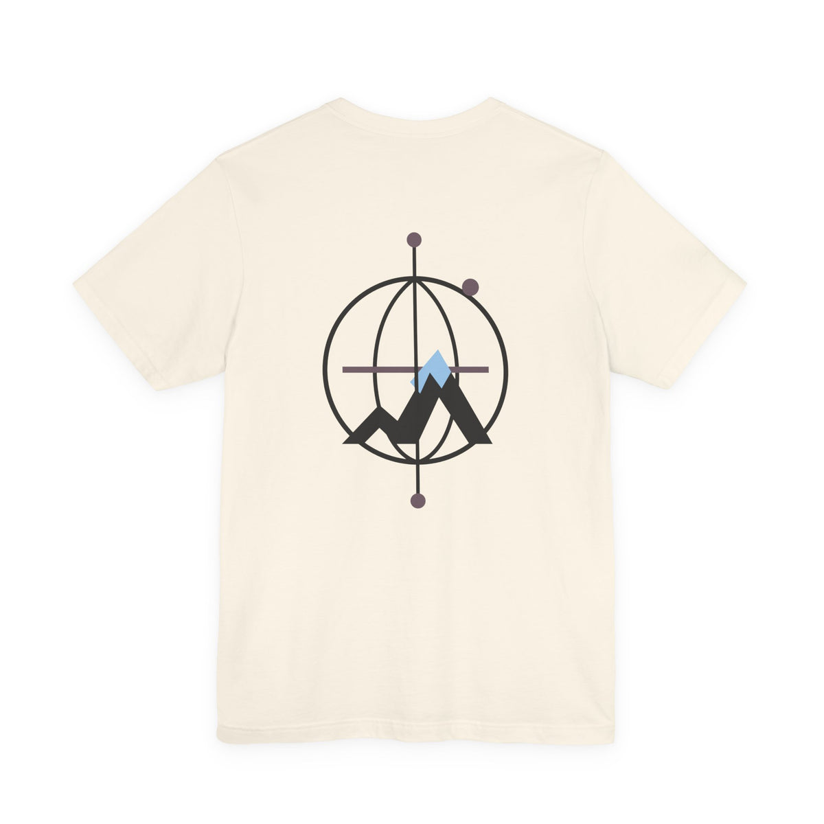MOUNTURNIC Night Meridian Unisex Tee — product view 6