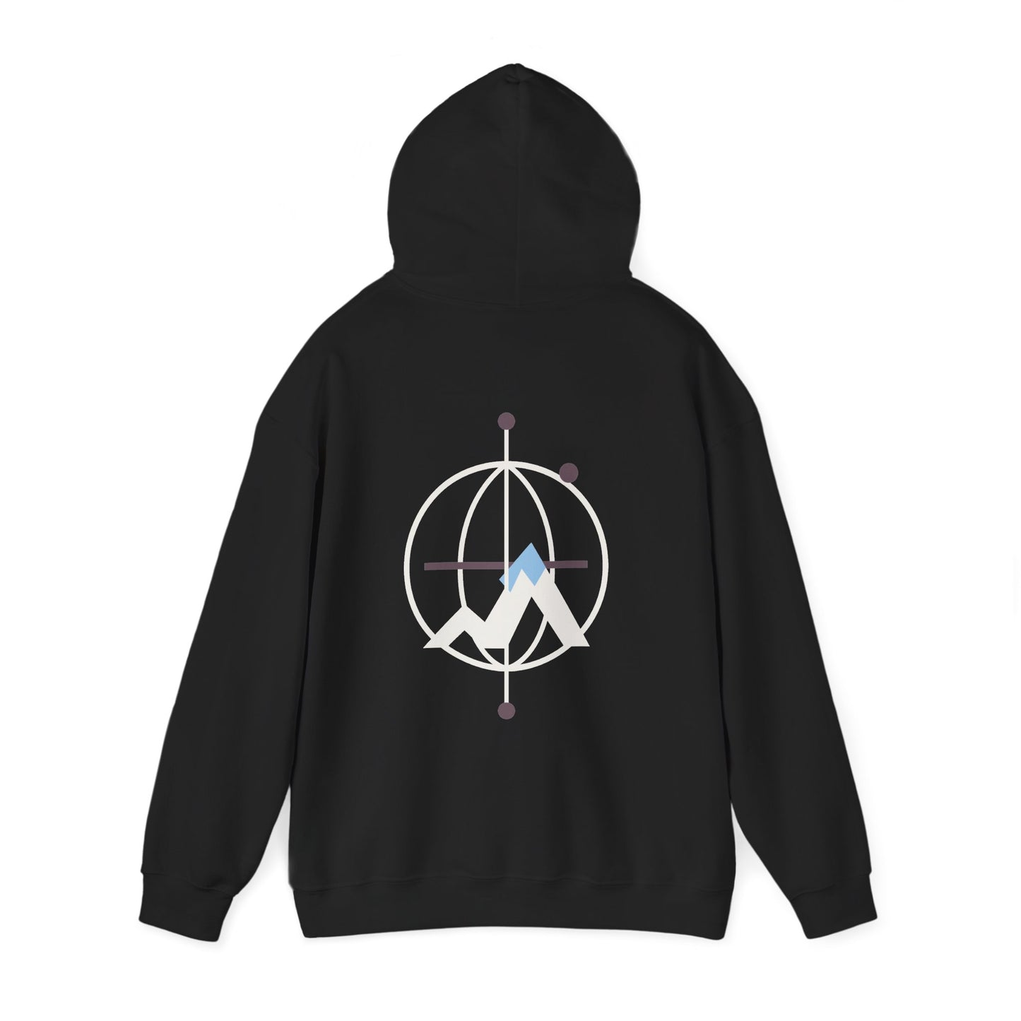 MOUNTURNIC Night Meridian Backprint Hoodie — product view 3