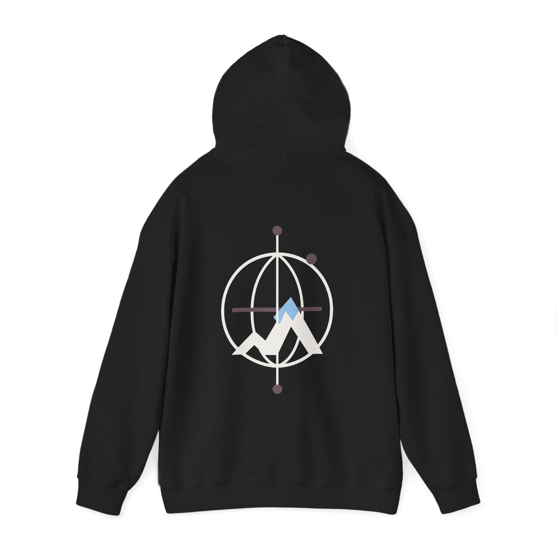 MOUNTURNIC Night Meridian Backprint Hoodie — product view 3