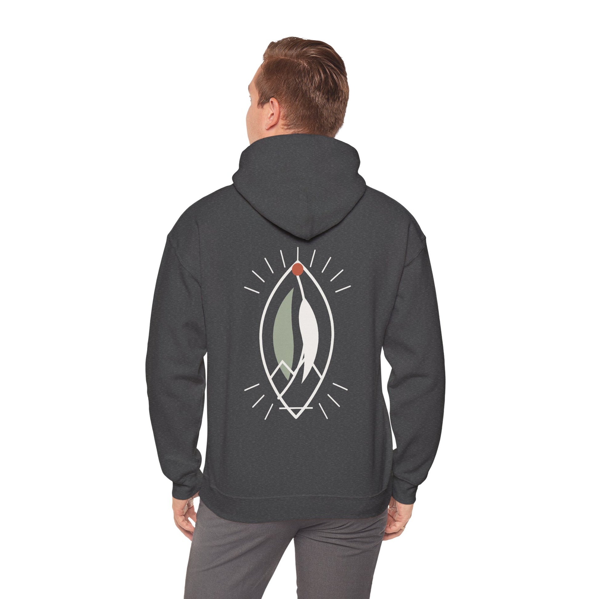 MOUNTURNIC Wild Quiet Backprint Hoodie — product view 7