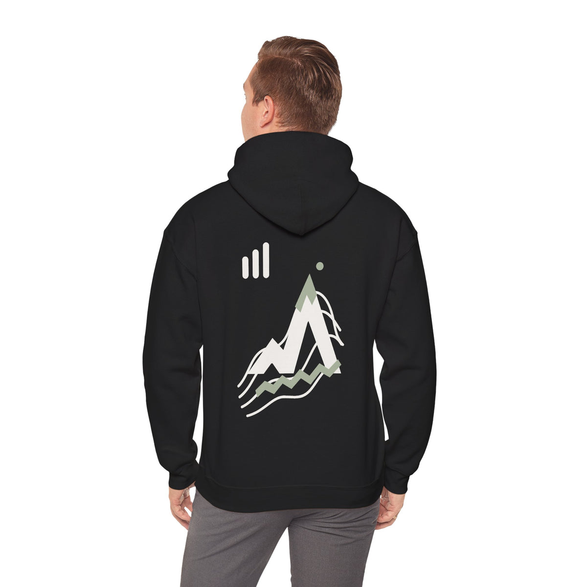 MOUNTURNIC Ridge Signal Backprint Hoodie — product view 4