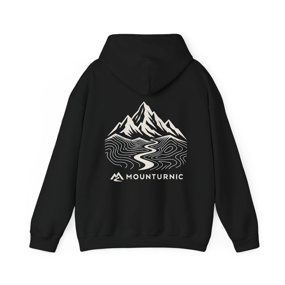 MOUNTURNIC Ridge Path Backprint Hoodie — product view 1
