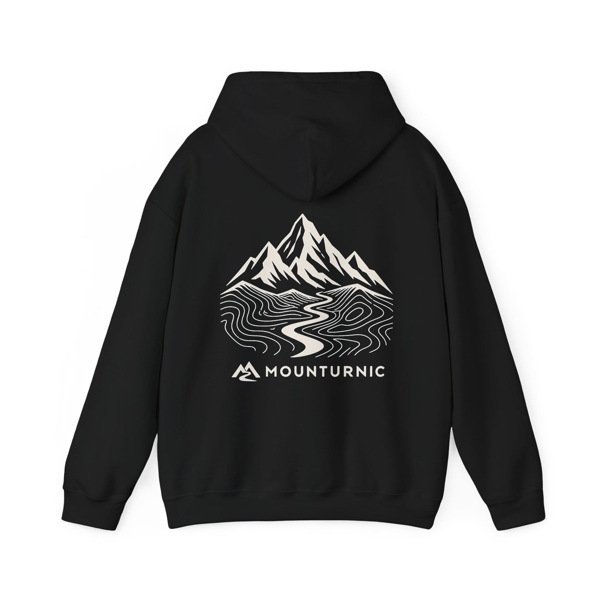 MOUNTURNIC Ridge Path Backprint Hoodie — product view 1