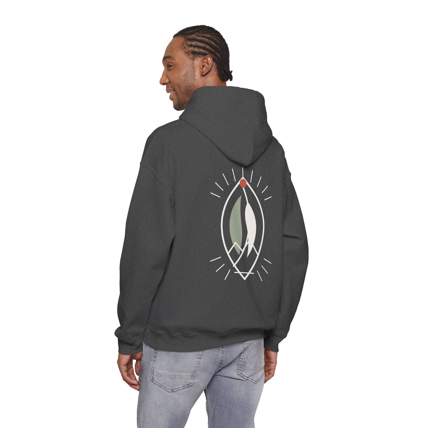 MOUNTURNIC Wild Quiet Backprint Hoodie — product view 8