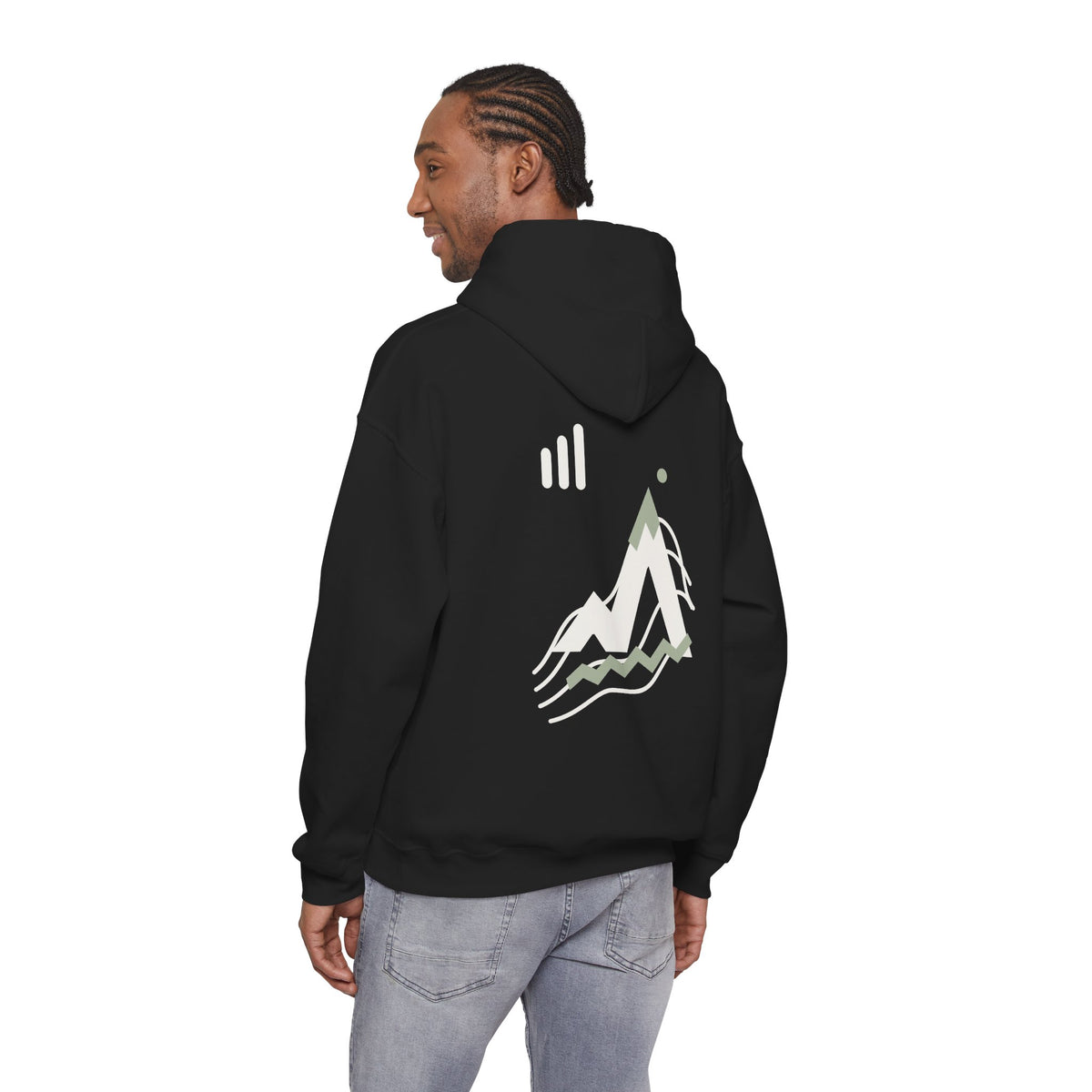 MOUNTURNIC Ridge Signal Backprint Hoodie — product view 5