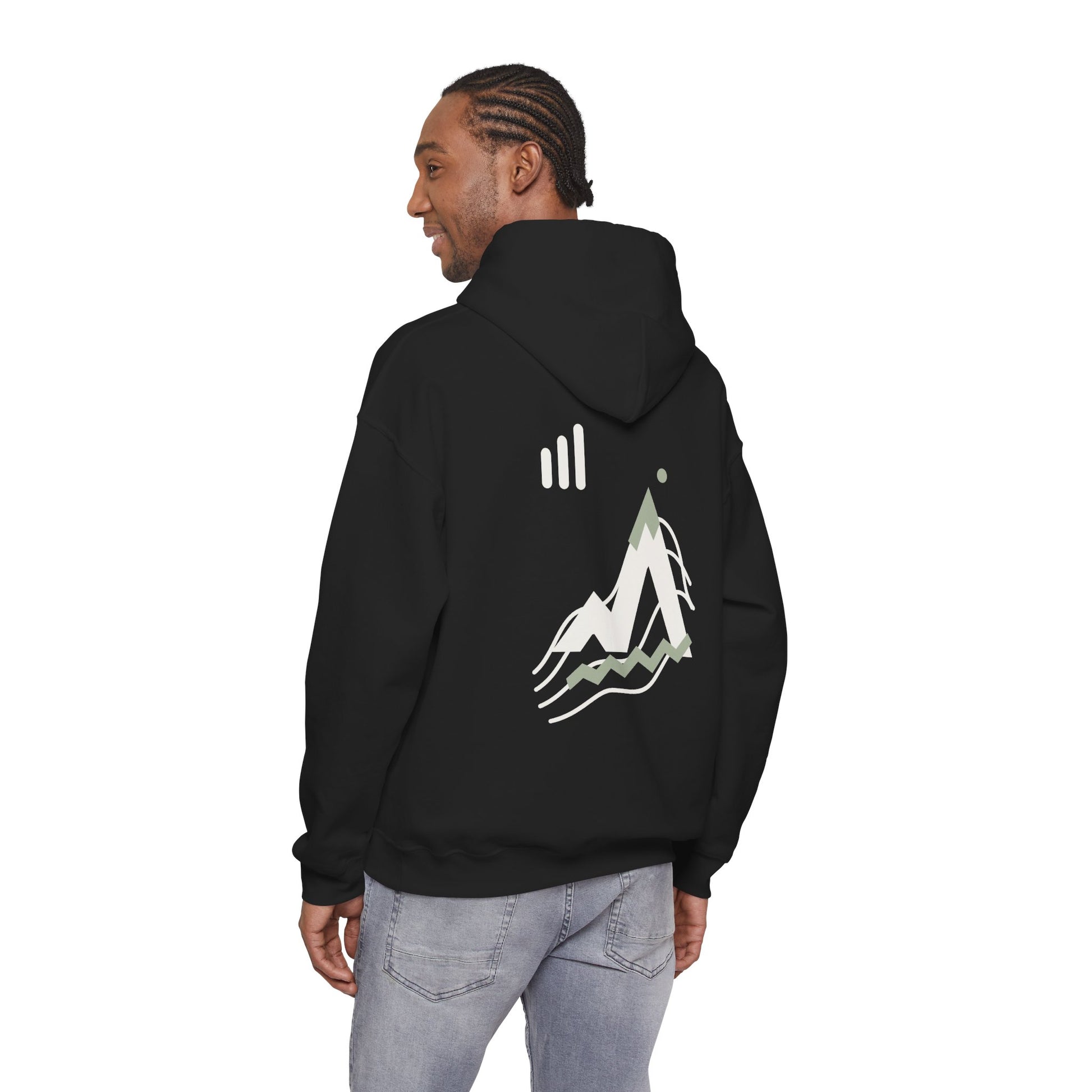 MOUNTURNIC Ridge Signal Backprint Hoodie — product view 5