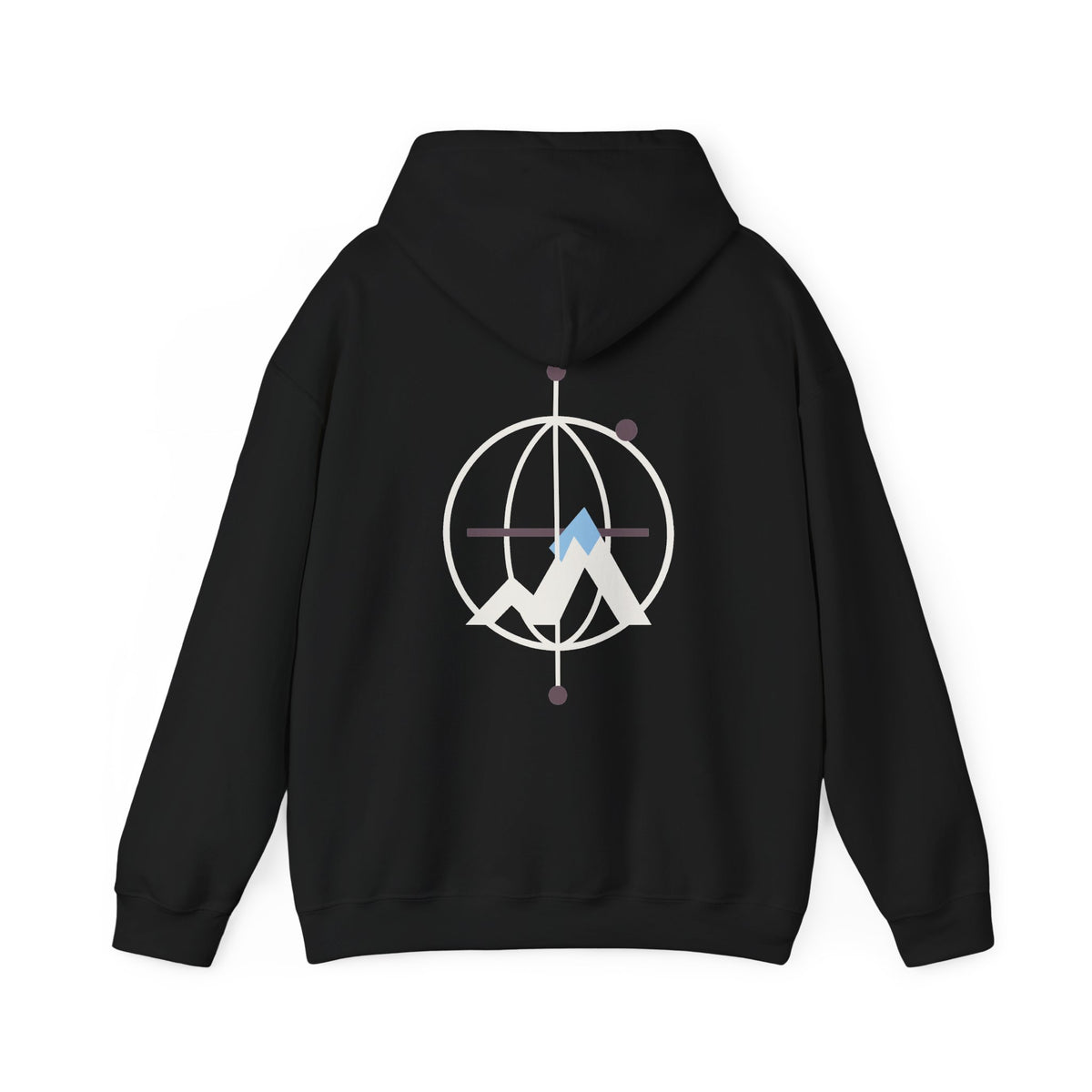 MOUNTURNIC Night Meridian Backprint Hoodie — product view 1