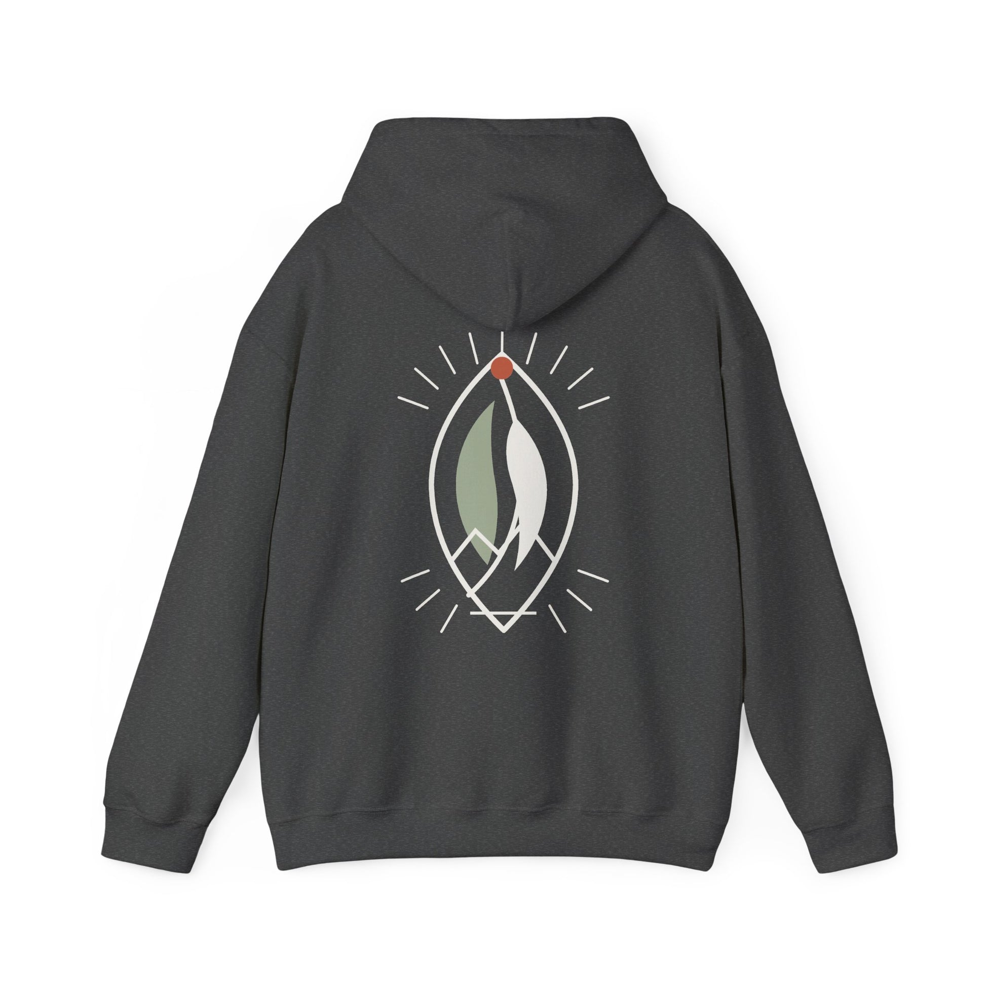 MOUNTURNIC Wild Quiet Backprint Hoodie — product view 2