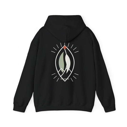 MOUNTURNIC Wild Quiet Backprint Hoodie — product view 1