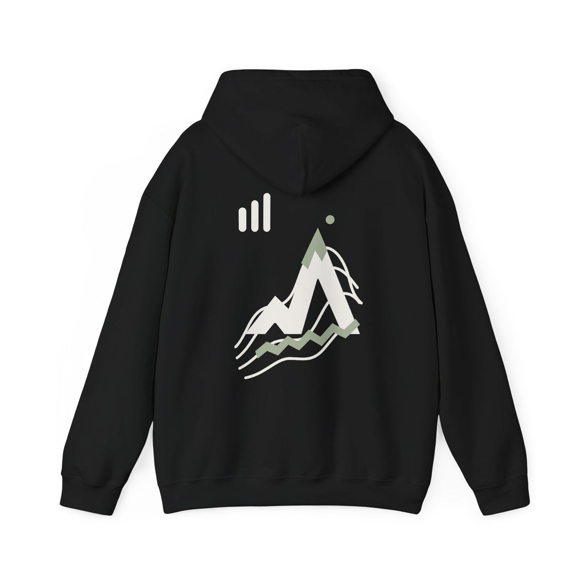 MOUNTURNIC Ridge Signal Backprint Hoodie — product view 1