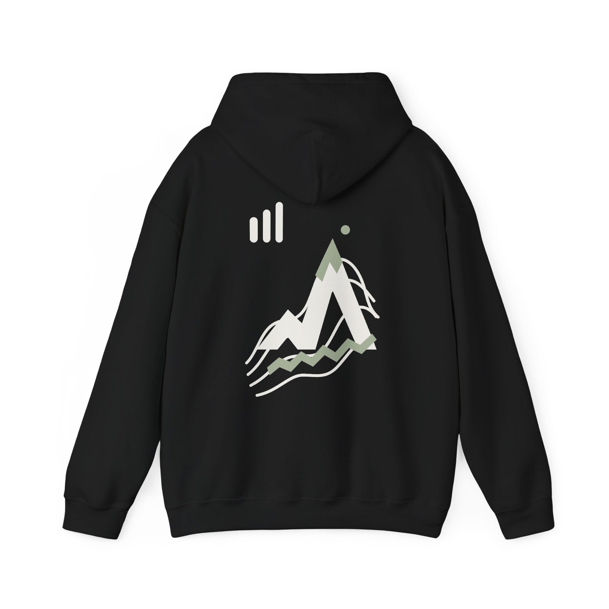 MOUNTURNIC Ridge Signal Backprint Hoodie — product view 1